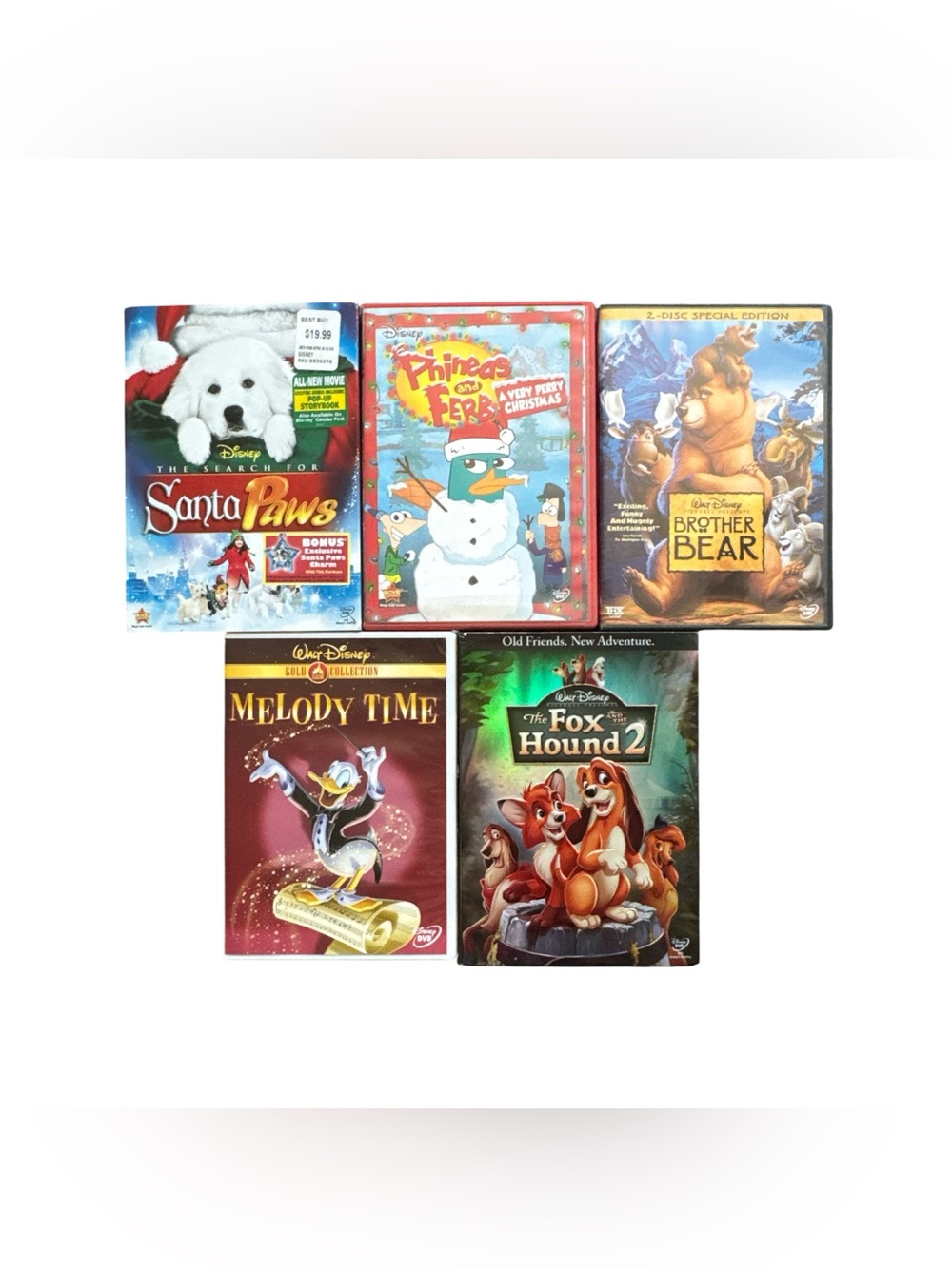 Disney Kids DVD Movie Set Toddler Young Children DVDS Bundle Entertainment Kid